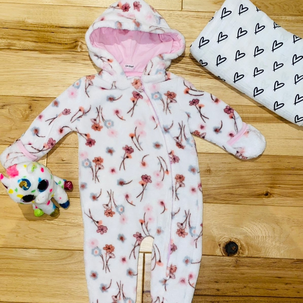 Laura Ashley Baby Fall Onesie